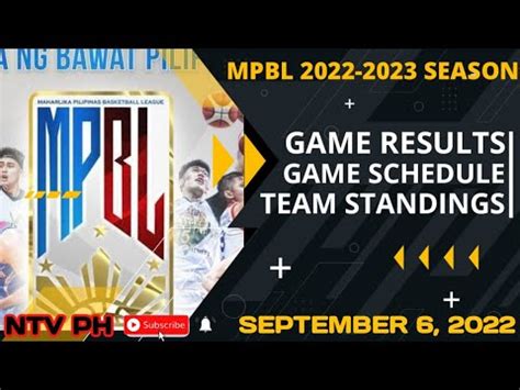 philippines mpbl|mpbl schedule 2022.